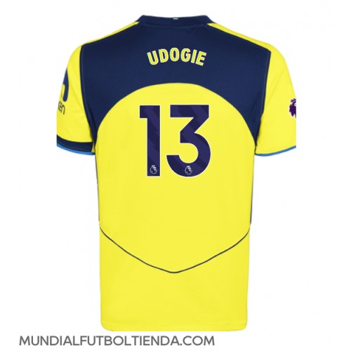 Camiseta Tottenham Hotspur Destiny Udogie #13 Tercera Equipación Replica 2025-26 mangas cortas